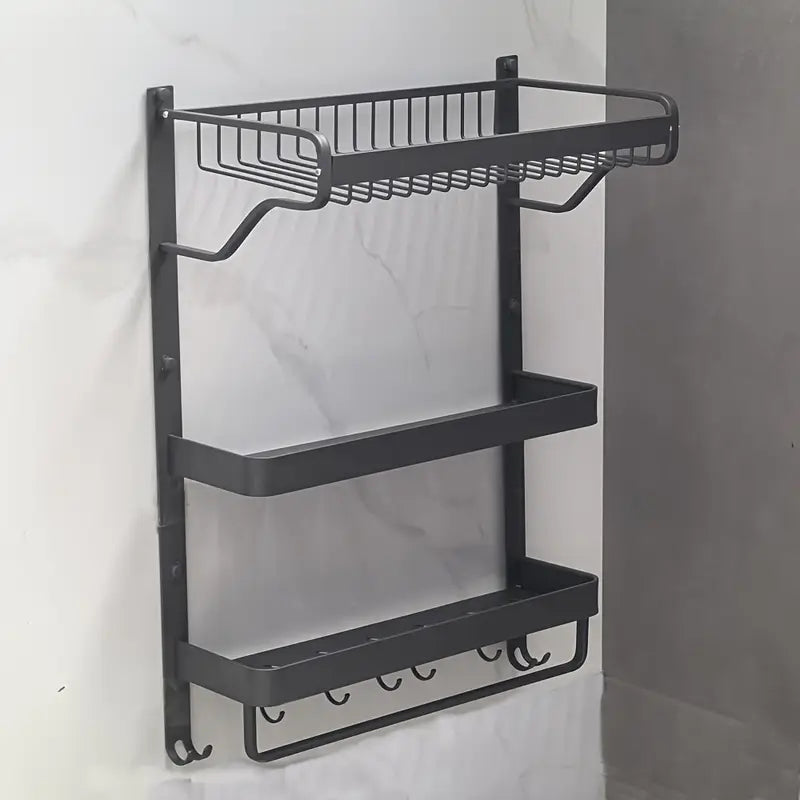 Étagère Salle de Bain 3 Étages - Design & Pratique