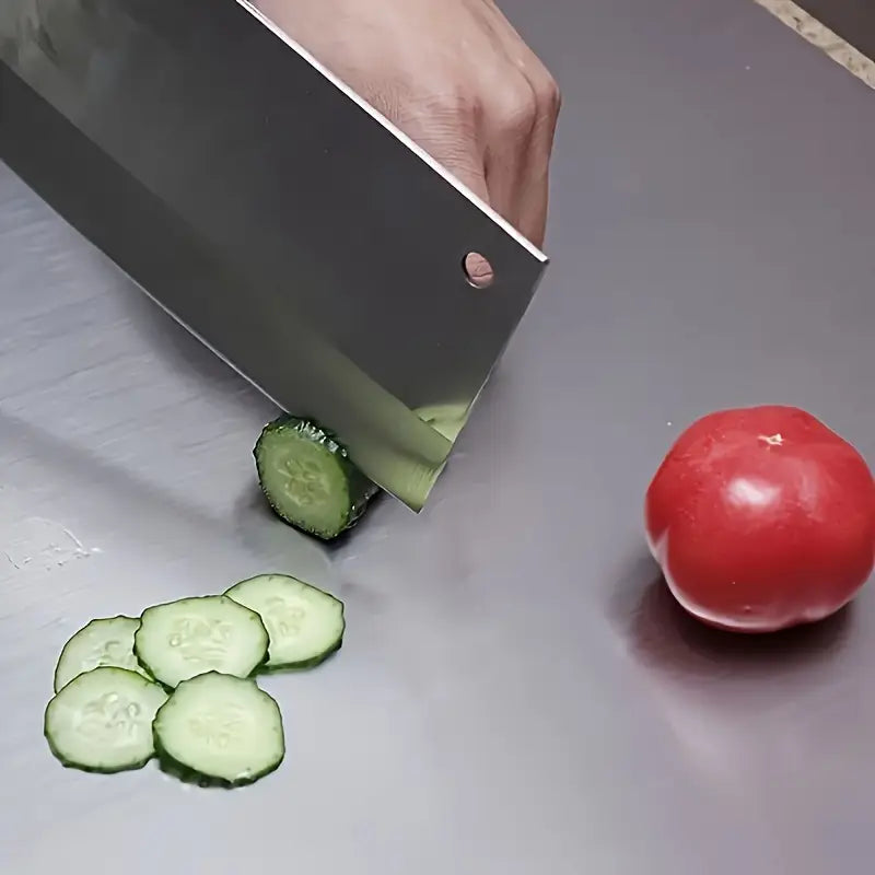 Planche à découper INOX - Anti-rouille et antibactérienne