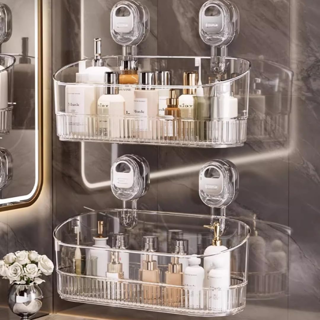 2 Étagères Murales Sans Perçage