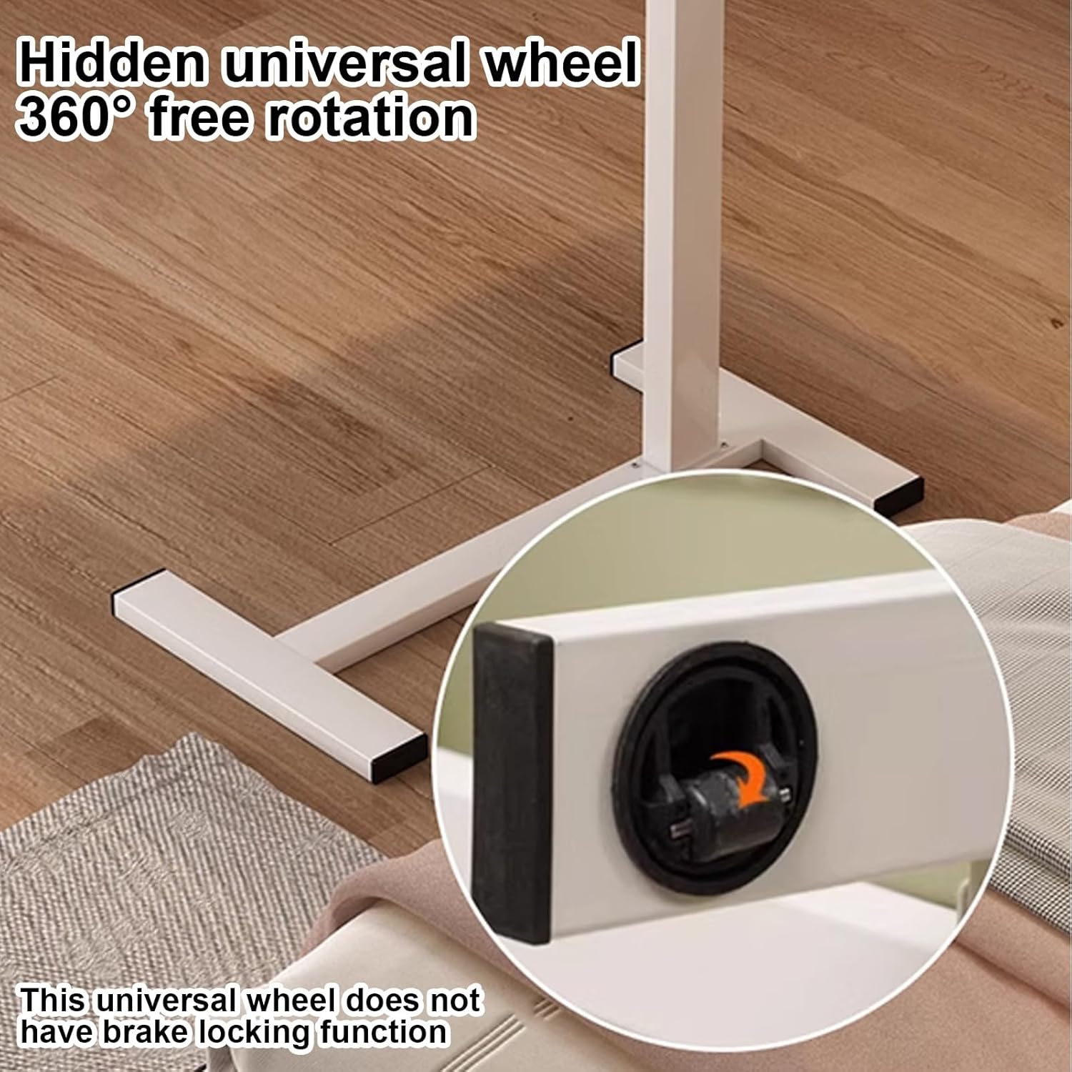 Table multifonction lit et bureau avec design moderne et réglage de hauteur fluide