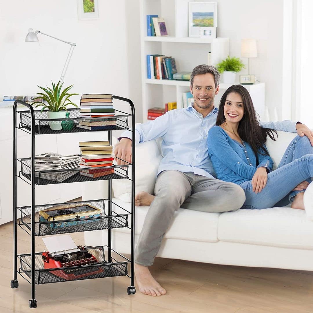 Chariot de Rangement à Roulettes