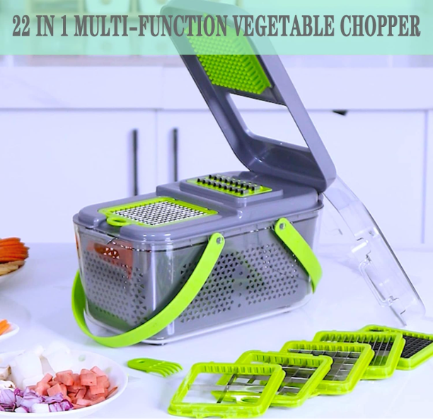 Hachoir à Légumes Multifonction 22 en 1
