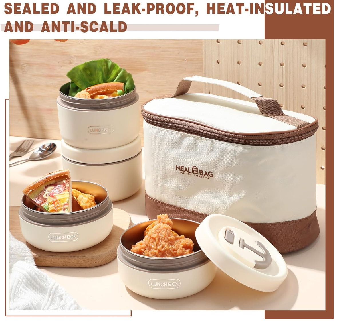 Bento Box Isotherme 4 Pcs – Dandat