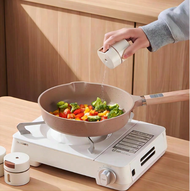 6 Pièces Boîte À Épices Magnétique Murale