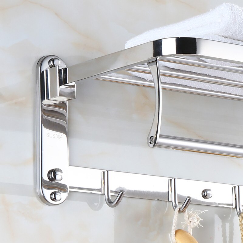 Double porte-serviettes en Inox 304 ¢