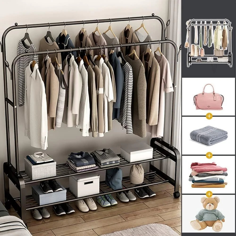 Portant à Vêtements–Design Pratique et Compact