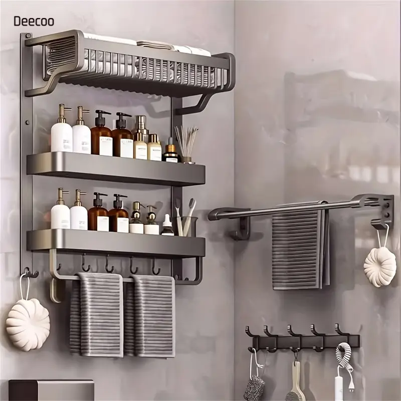 Étagère Salle de Bain 3 Étages - Design & Pratique