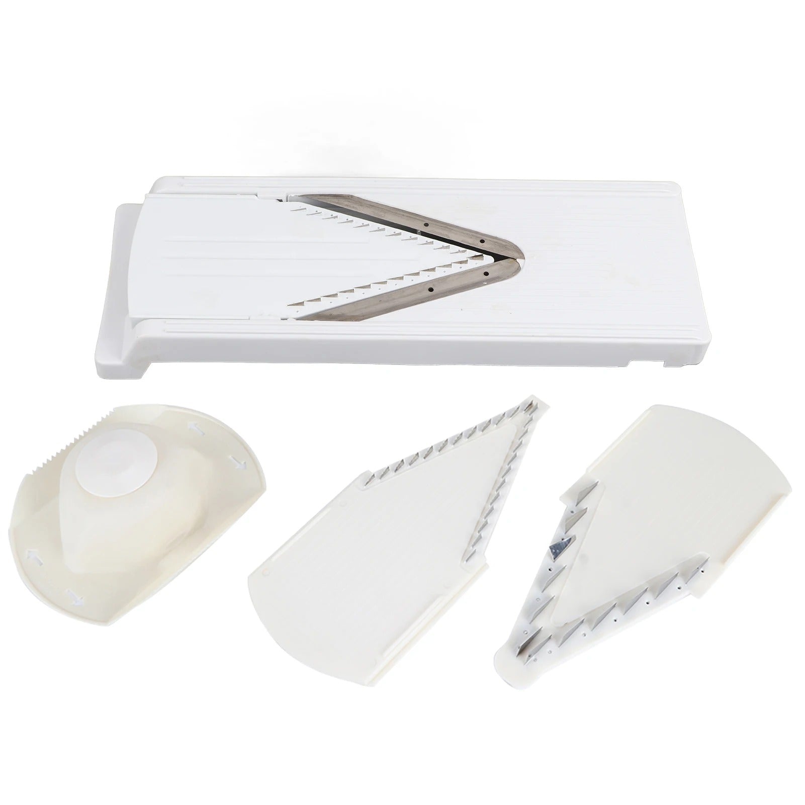 Trancheuse, râpeur de légumes et de fruits.