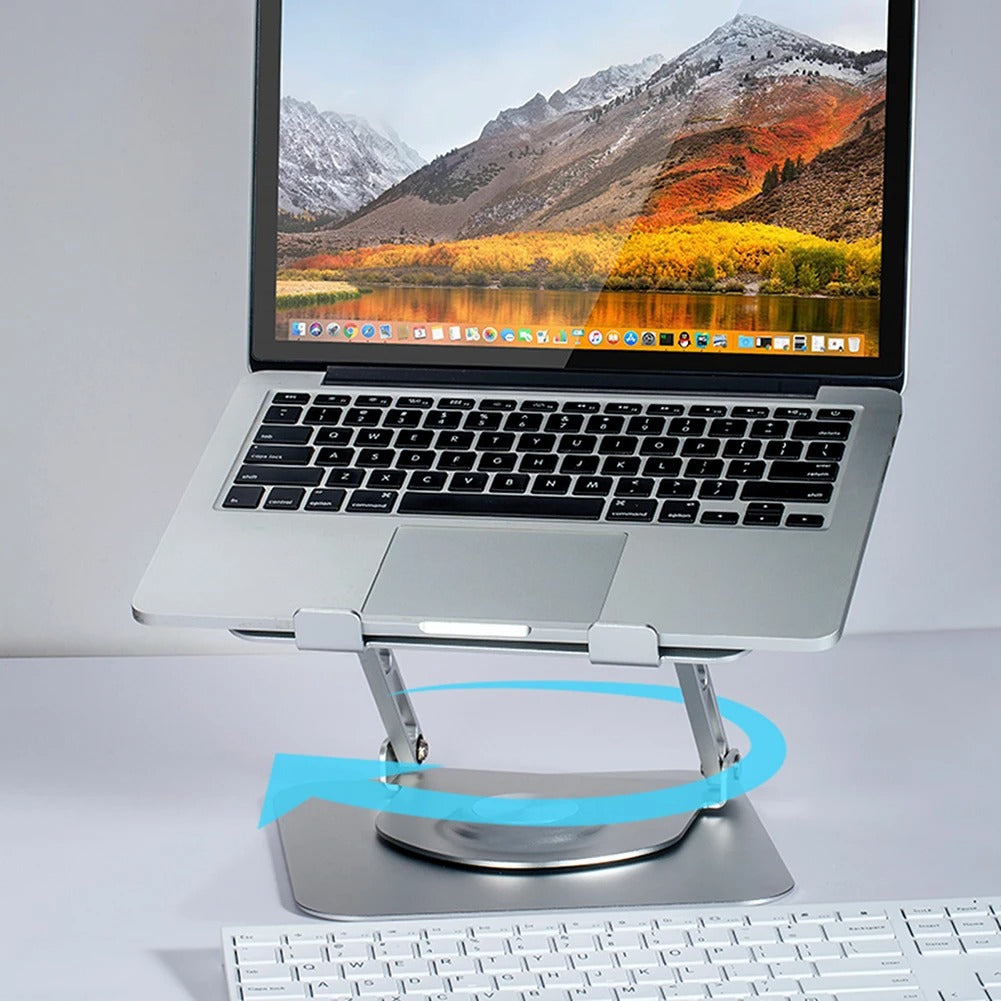 Support Portable Réglable pour Ordinateur - Aluminium Pliable et Ergonomique