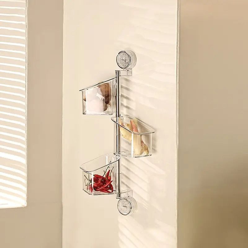 ✨ Organisateur Rotatif 3 Étagères pour Cuisine – Gain de Place et Style ! ✨