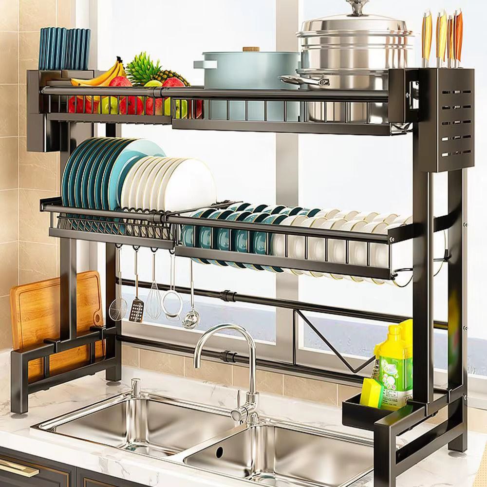 Rangement de Cuisine Élégant et Modulable : L'Organisateur Métallique Ultime pour Vos Ustensiles !