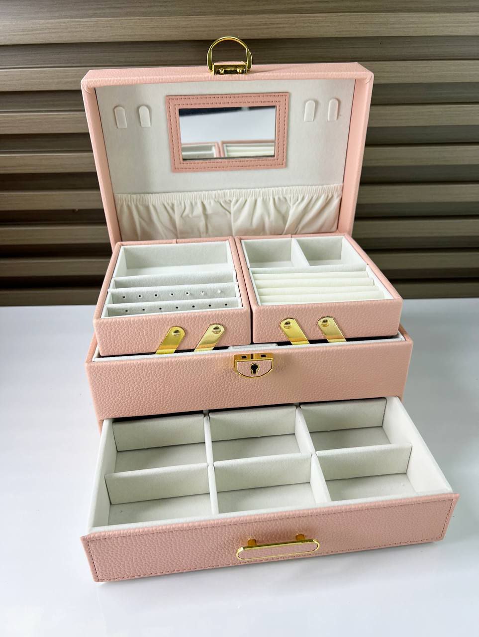 Boîte de Rangement de Bijoux de Luxe™