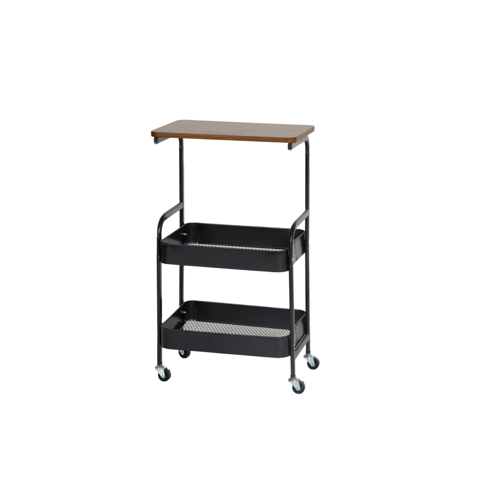 CHARIOT DE RANGEMENT 3 NIVEAUX – POLYVALENT, STYLÉ & ULTRA PRATIQUE 🛒🖤