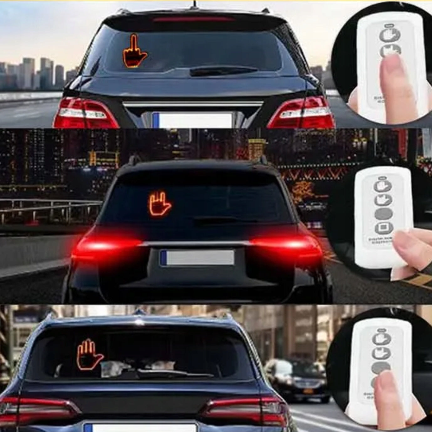 LED Fun Gestuelle Voiture