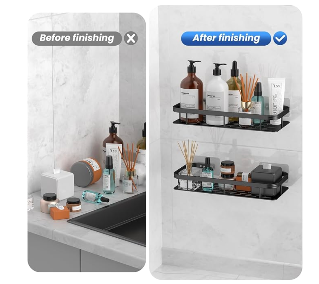 Étagère de douche murale pour propriétaire