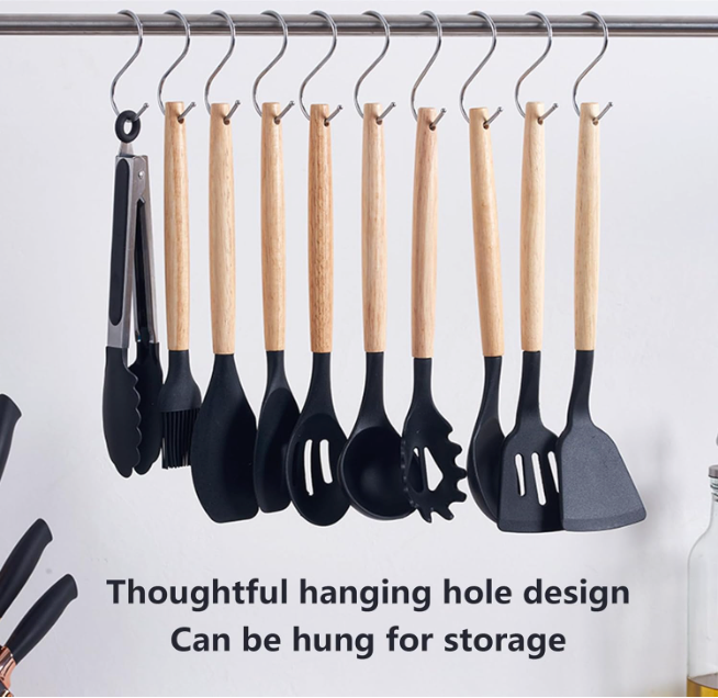 🖤 طقم أدوات المطبخ الفاخر - لمسة أنيقة لكل مطبخ!