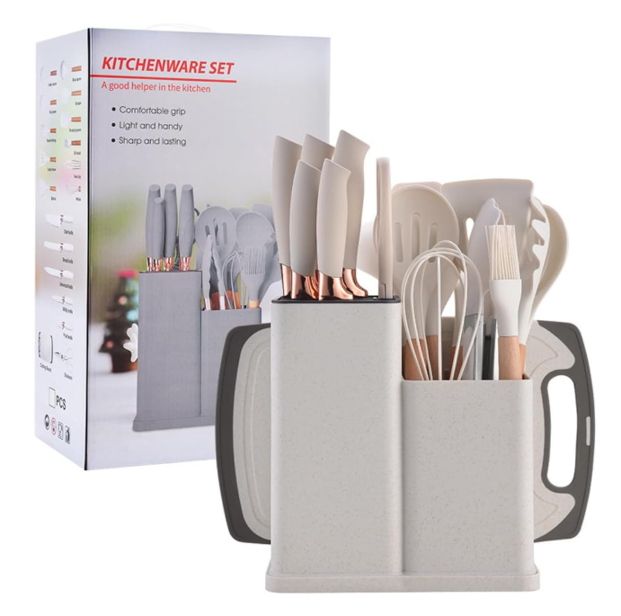 🖤 طقم أدوات المطبخ الفاخر - لمسة أنيقة لكل مطبخ!