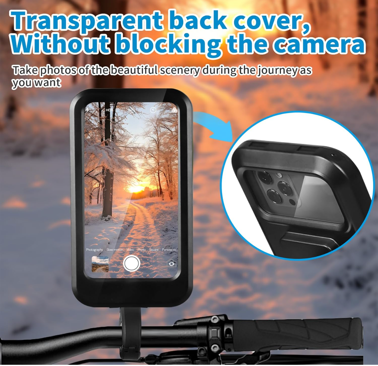 Support de téléphone étanche pour vélo et moto Xpro