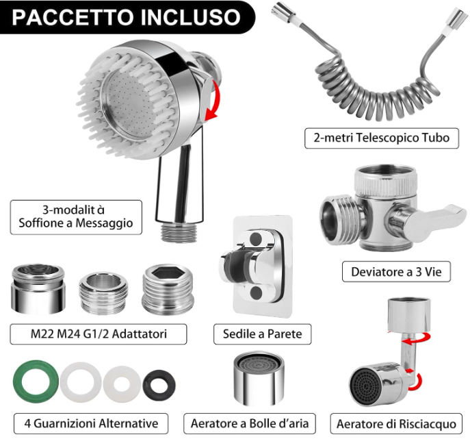 🚿 Kit Douchette pour Évier