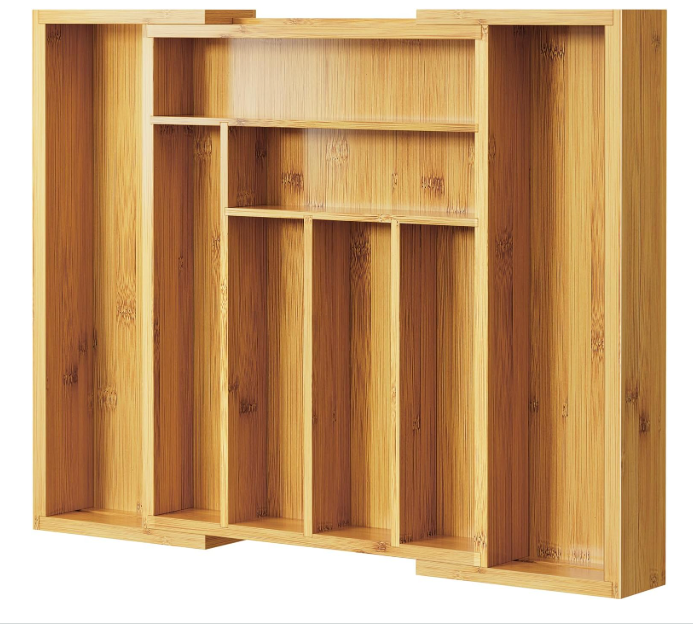 Organisateur de Couverts en Bambou Pipishell 🌿