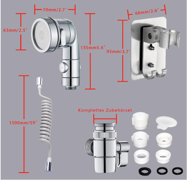 🚿 STOAT® – La Douchette Adaptable