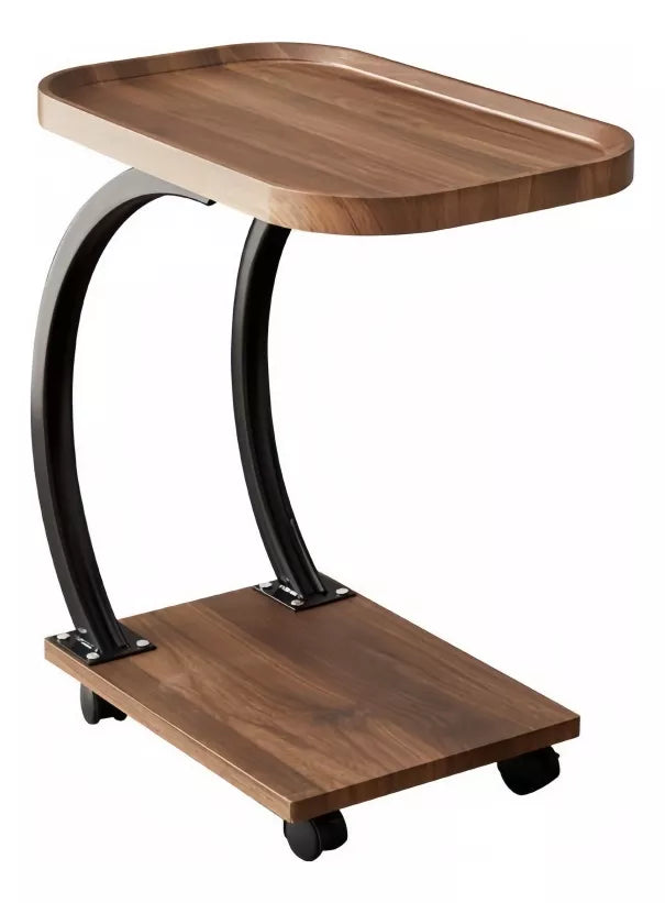 Table d'appoint C à roulettes, stable et mobile