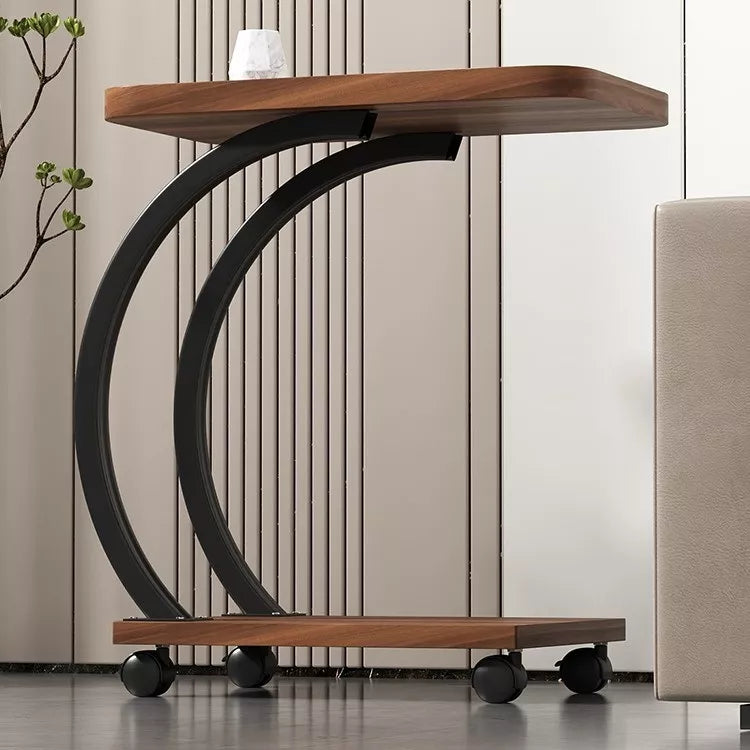 Table d'appoint C à roulettes, stable et mobile