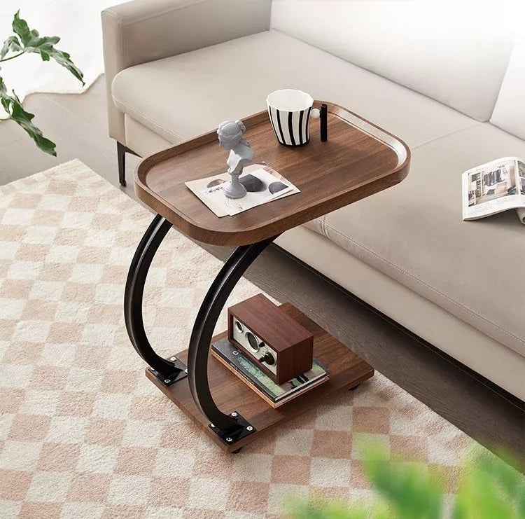 Table d'appoint C à roulettes, stable et mobile