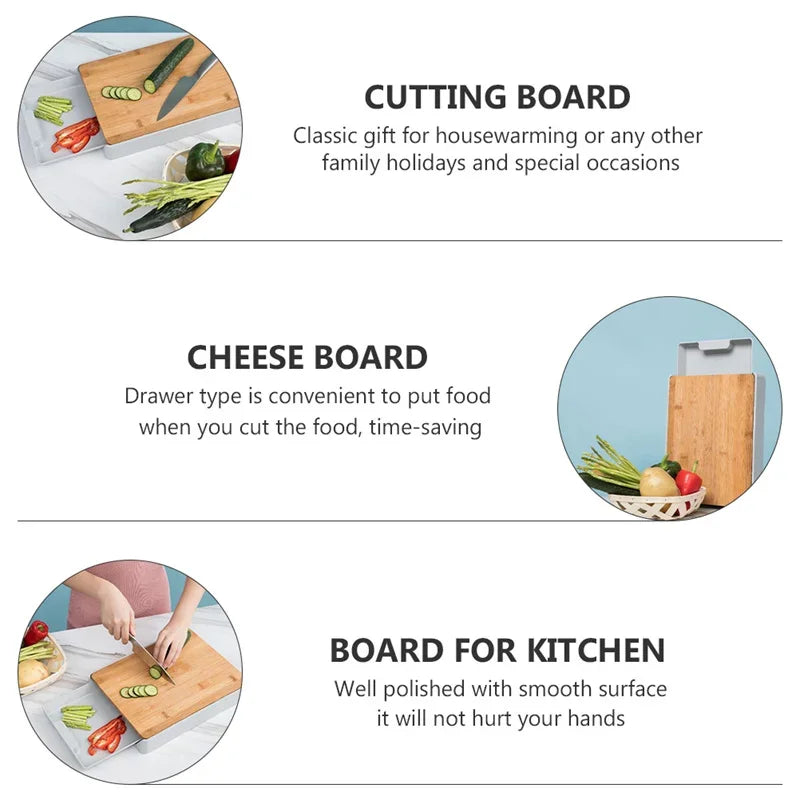 Drawer Cutting Board Bambo