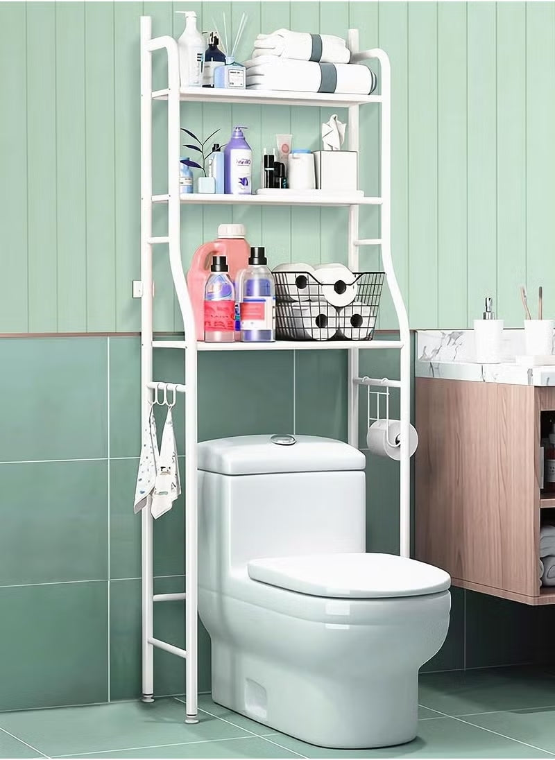 Étagère WC 3 Niveaux – Blanc