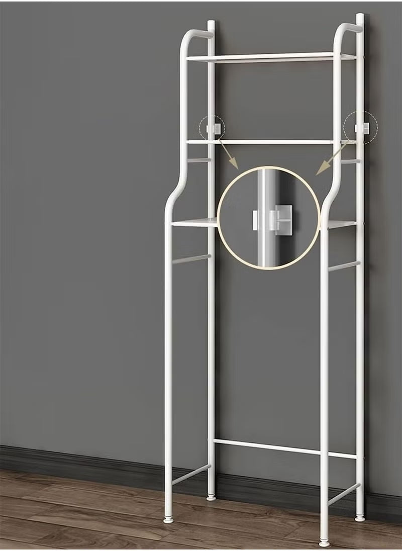 Étagère WC 3 Niveaux – Blanc