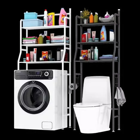 Étagère WC 3 Niveaux – Blanc