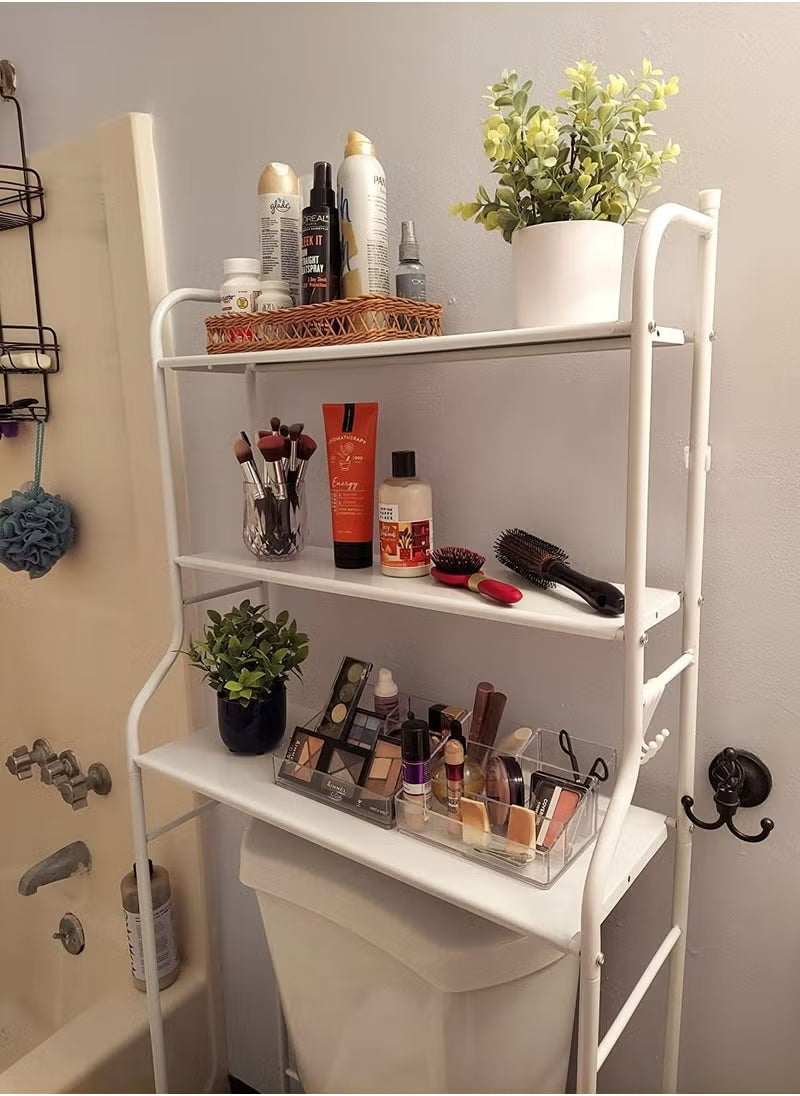 Étagère WC 3 Niveaux – Blanc