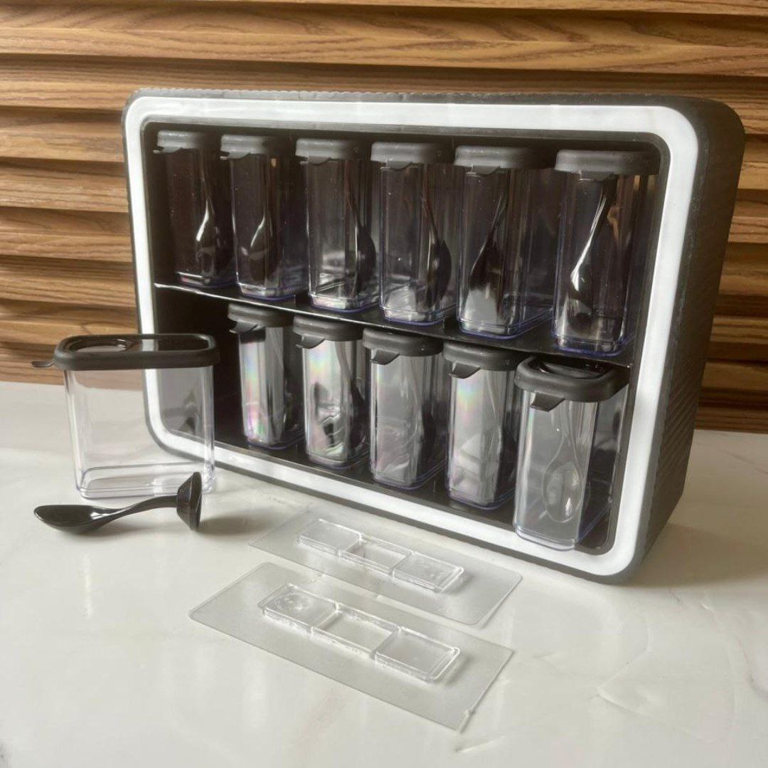 Organisateur d'assaisonnement 12 pots