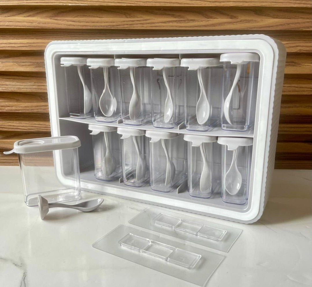 Organisateur d'assaisonnement 12 pots